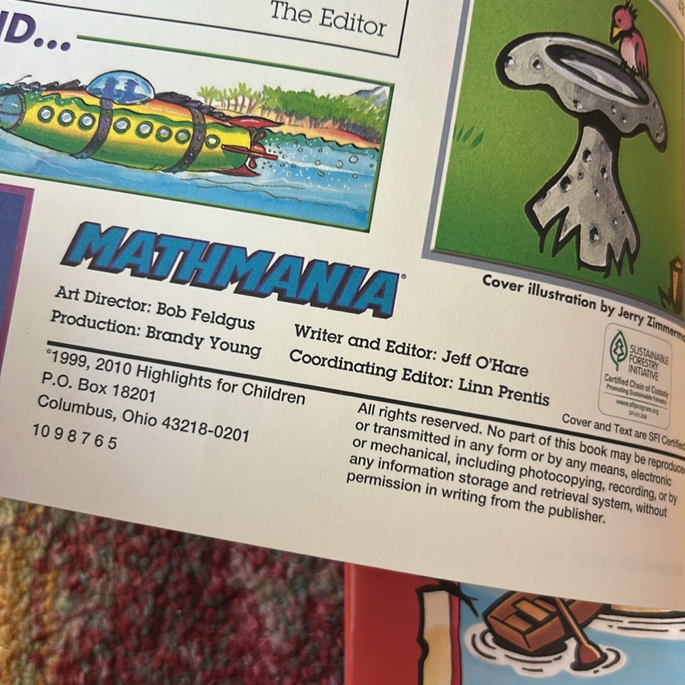 Vintage Highlights Mathmania Kids Puzzle Books - NEVER USED - Set of 4 - Picture 6 of 6
